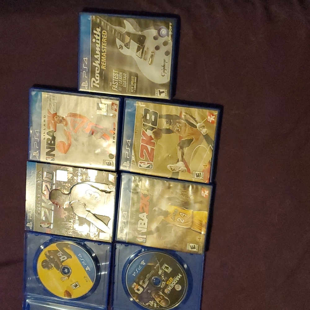 7 Ps4 games